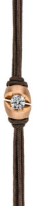 Design armband Calla met één briljant geslepen diamant