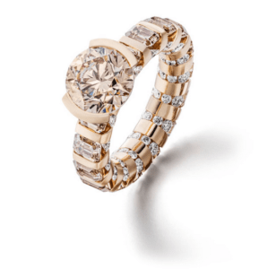 Design ring paradoxal - high jewellery