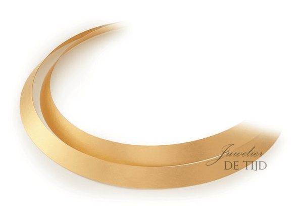 Gouden of platina Niessing spang collier Bow