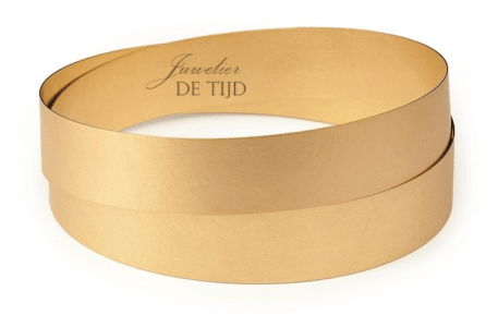 Gouden of platina Niessing design armband Bow