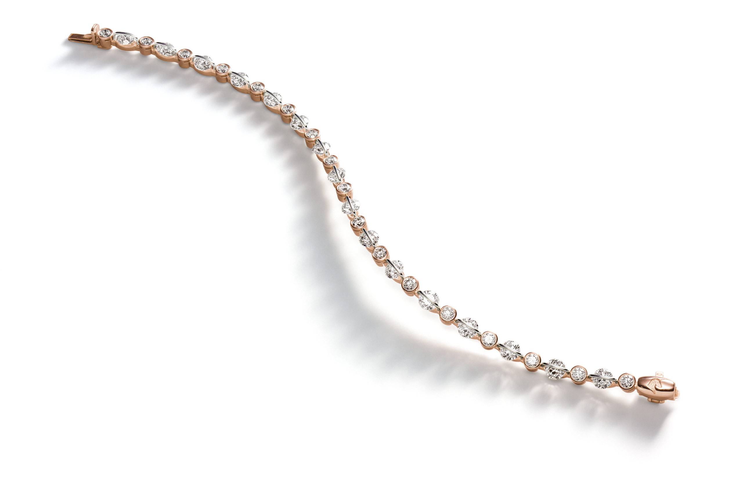 Design armband Liberté met briljant geslepen diamanten