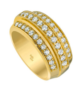 Gouden ring Marie ® met briljant