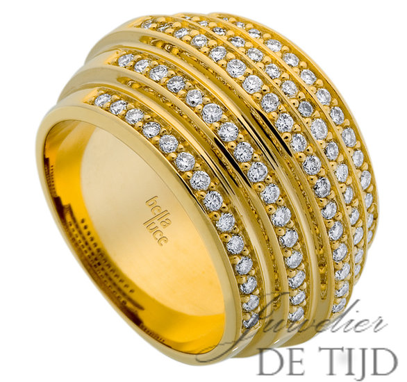 Gouden ring Marie ® met briljant