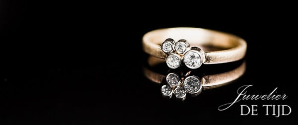 Fairtrade Thalia verlovingsring met briljant geslepen diamanten