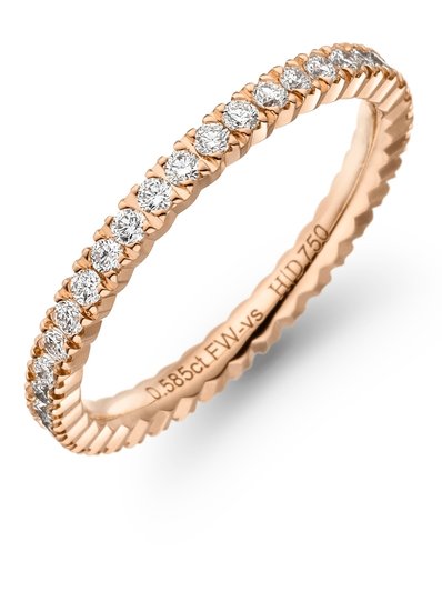vriendelijke groet Goedkeuring Ongemak Alliance ring met 39 briljant geslepen diamanten | Juwelier de Tijd