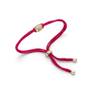 Geelgouden armband Colortaire 0,12ct