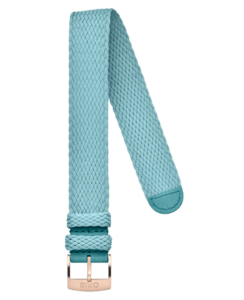 Textiel Oris horlogeband blauw - 19 mm
