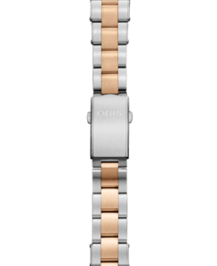 Edelstaal en bronzen horlogeband – 20 mm