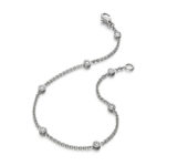 Design armband Fil met briljant geslepen diamanten.