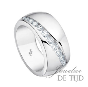 Verlovingsring van witgoud | Unieke collectie