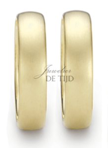 Ivory exclusieve kleur gouden Trouwringen