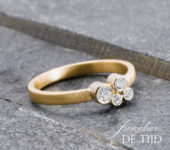 Fairtrade Thalia verlovingsring met briljant geslepen diamanten
