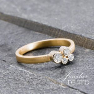 Fairmined geelgouden Thalia ring