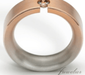 Gouden spanring, Aura cognac briljant