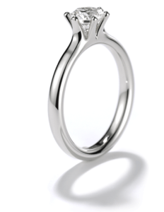 Platina Diva verlovingsring 0,60ct