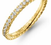 Alliance ring met 39 briljant geslepen diamanten