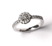 Witgouden ring Christine 0,50ct