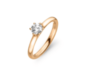 Roségouden Diva ring 0,11ct