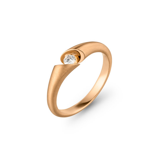 Witgouden ring Calla 0,10ct