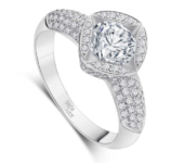 Witgouden ring Belladiva 1,80ct