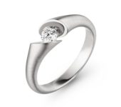 Witgouden ring Calla 0,23ct
