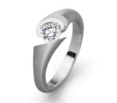 Witgouden ring Calla