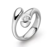 Witgouden ring Calla