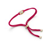 Geelgouden armband Colortaire 0,12ct
