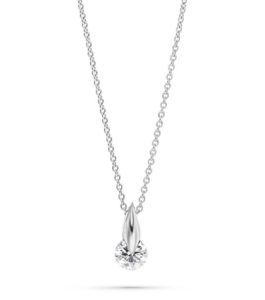 Witgouden Liberte Lumina collier 0,30ct