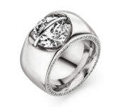 Witgouden ring Liberté 4,50ct