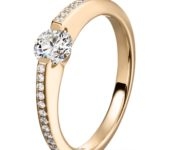 Geelgouden ring Liberté 0,30ct