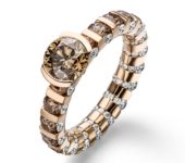 Paradoxal ring 1ct