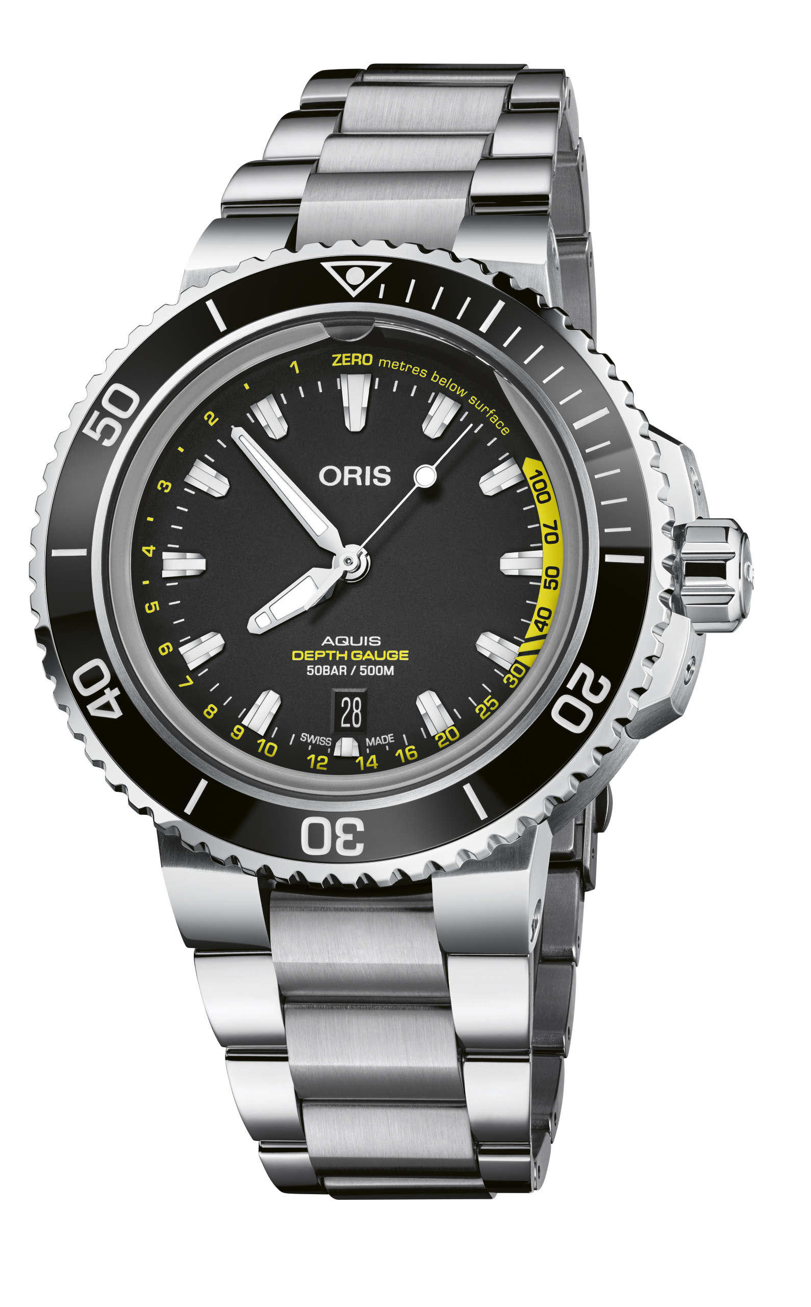 Oris Aquis Depth Gauge