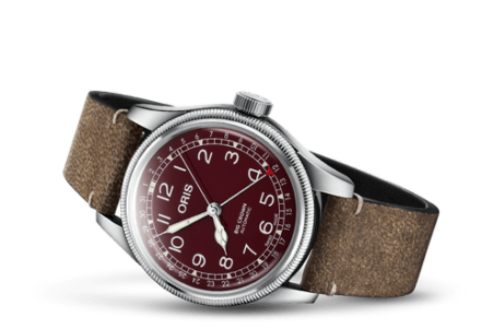 Oris Big crown pointer date rode wijzerplaat