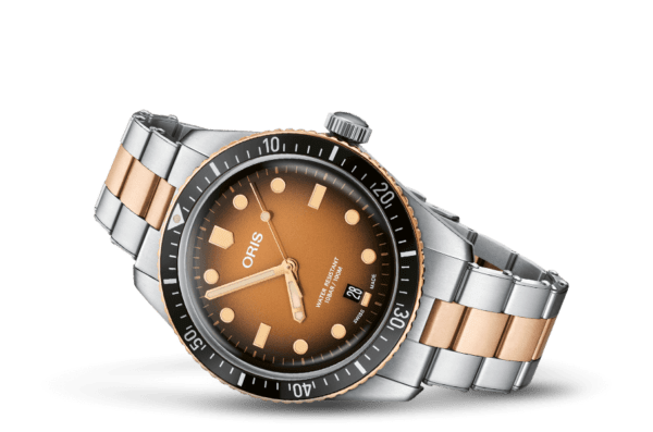 Two tone Oris Divers Sixty-Five