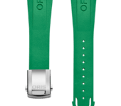 Rubberen horlogeband groen