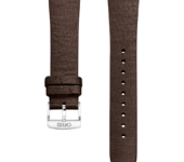 Lederen Oris horlogeband bruin - 19 mm