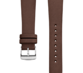 Lederen Oris horlogeband bruin - 20 mm