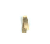 Witgouden ring met saffier