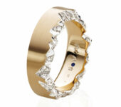 Roodgouden Alpenring 0,18ct