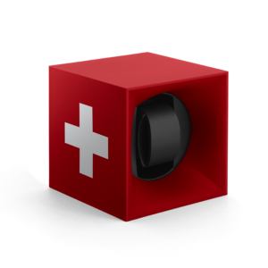 SwissKubik Startbox Red Soft Touch Swiss Cross