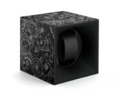 Swiss Kubik Startbox Black Soft Touch White Movement