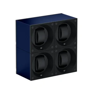 SwissKubik Masterbox Navy Blue Aluminium Quatro