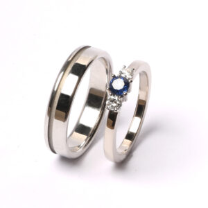 Trouwringen van witgoud | Unieke collectie