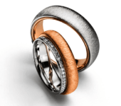 Bicolour trouwringen Unisono H-P4598.11000 H-P4598.12000