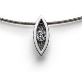 Platina collier Tensio 0,50ct H-P7522.05000