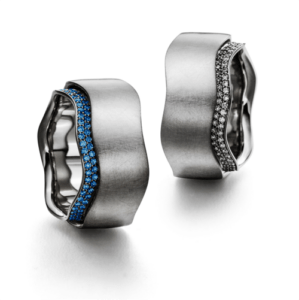 Platina ring Tenda wave