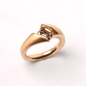 Roségouden Calla ring