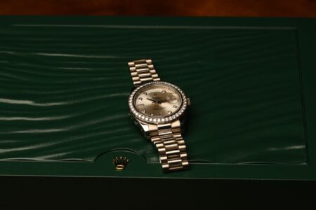 Rolex Day-Date II President 18k Gold FACTORY SET 41mm 218349