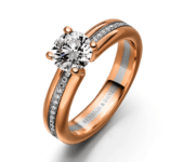 Bicolor ring Zsa Zsa Rs075.09000